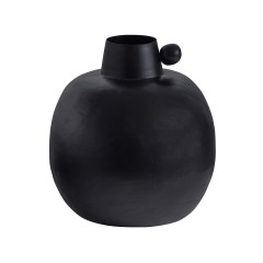 VASE TAKI METALL BLACK 